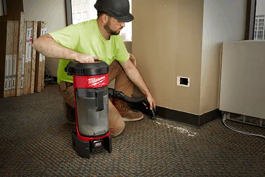 TSC using HEPA Vacuum